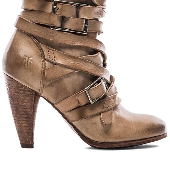 Frye Mikaela Strappy Ankle Boots - Picture 3 of 14